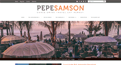 Desktop Screenshot of pepesamson.com